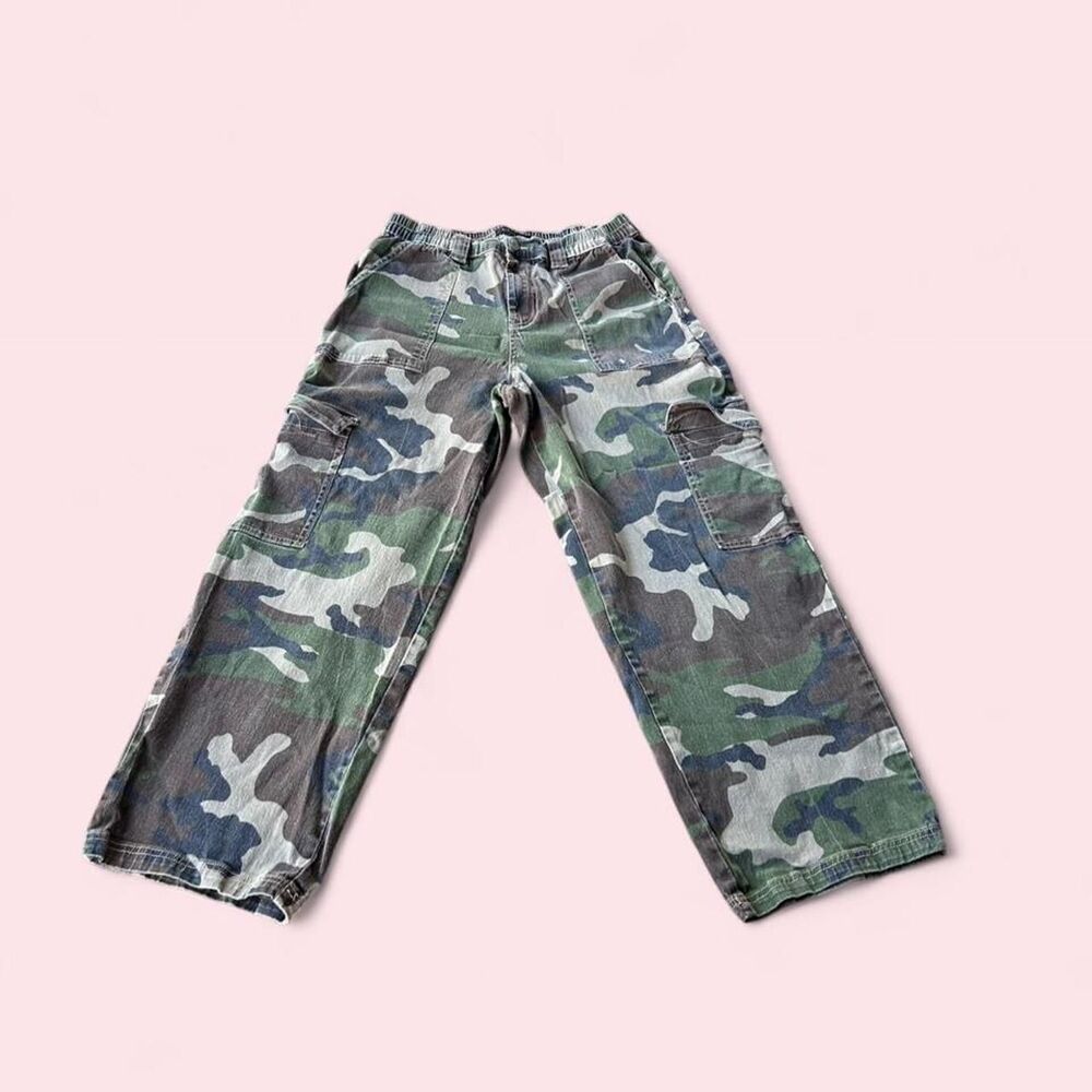 Camo cargo pants